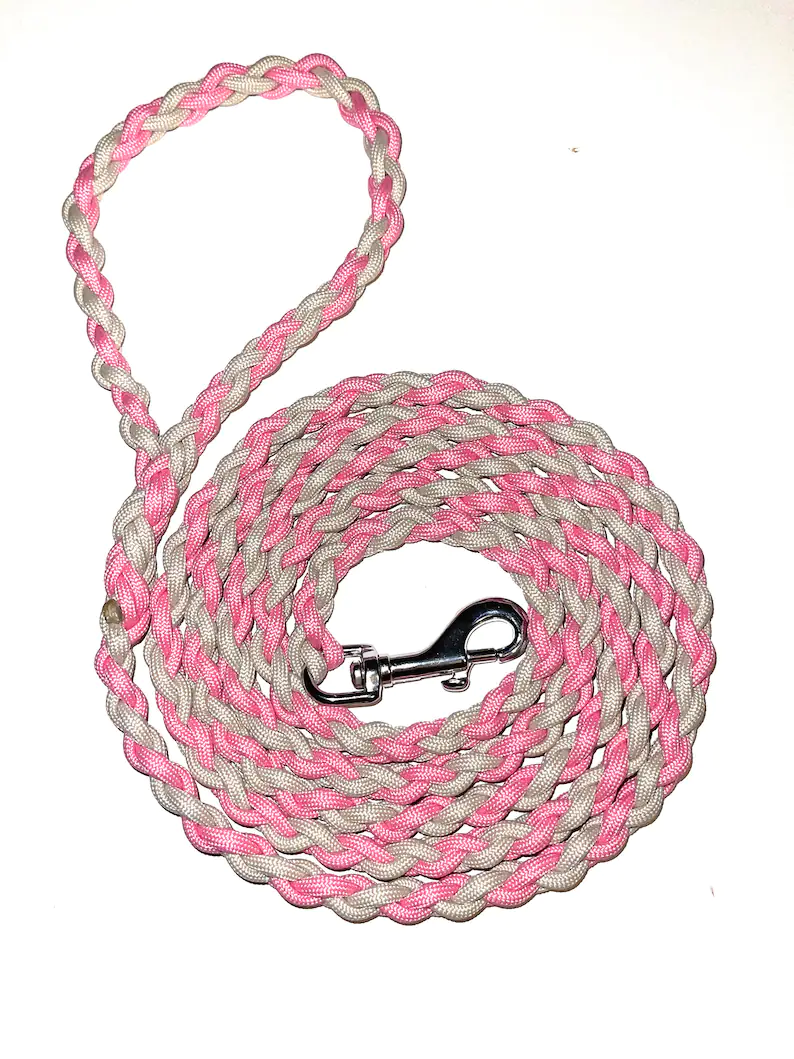 Paracord Everyday Dog Leash (4-Strand Braid) - Image 2
