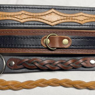 Tailored Leather Dog Collar (Read Description)
