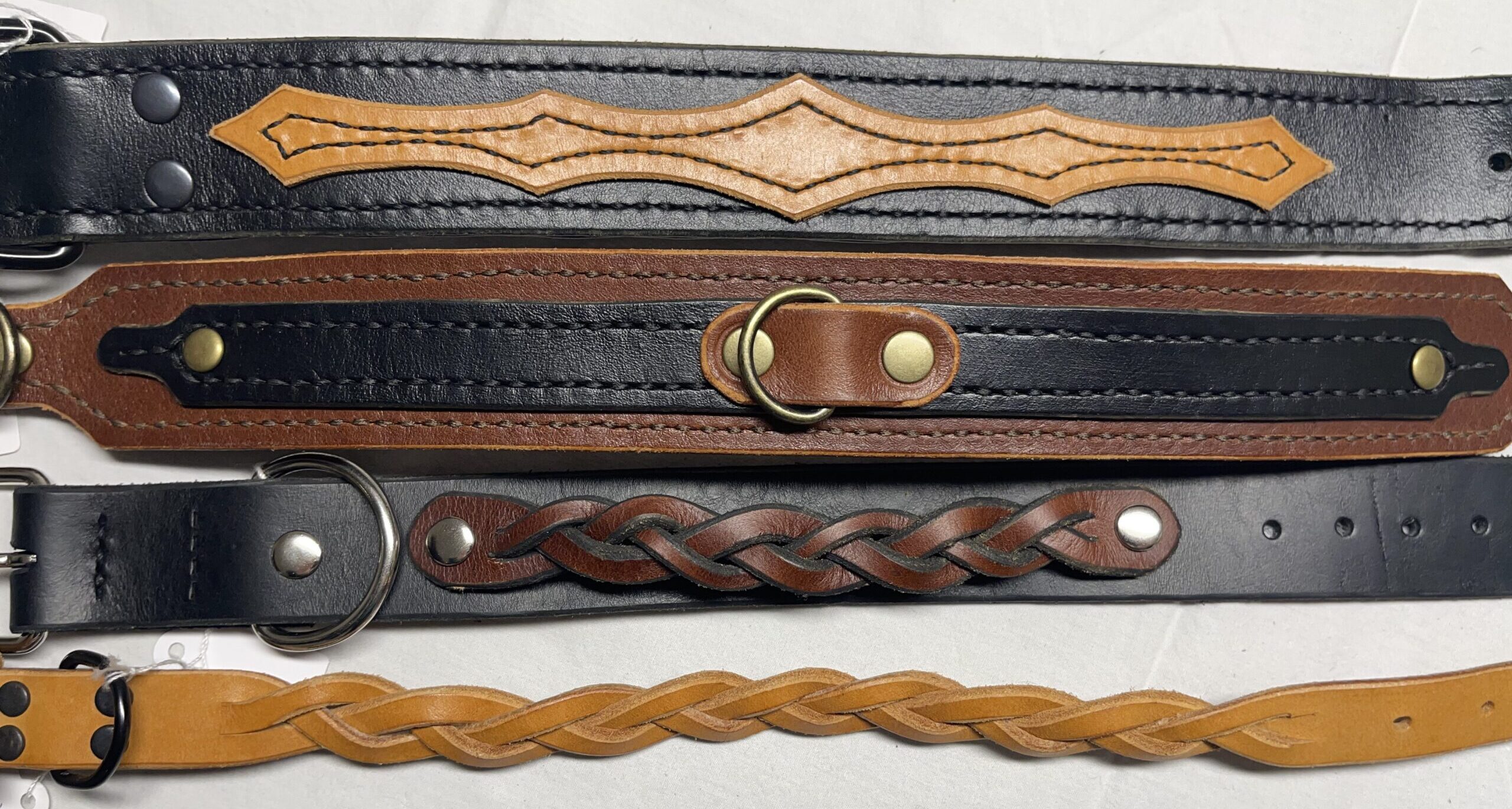 Tailored Leather Dog Collar (Read Description)