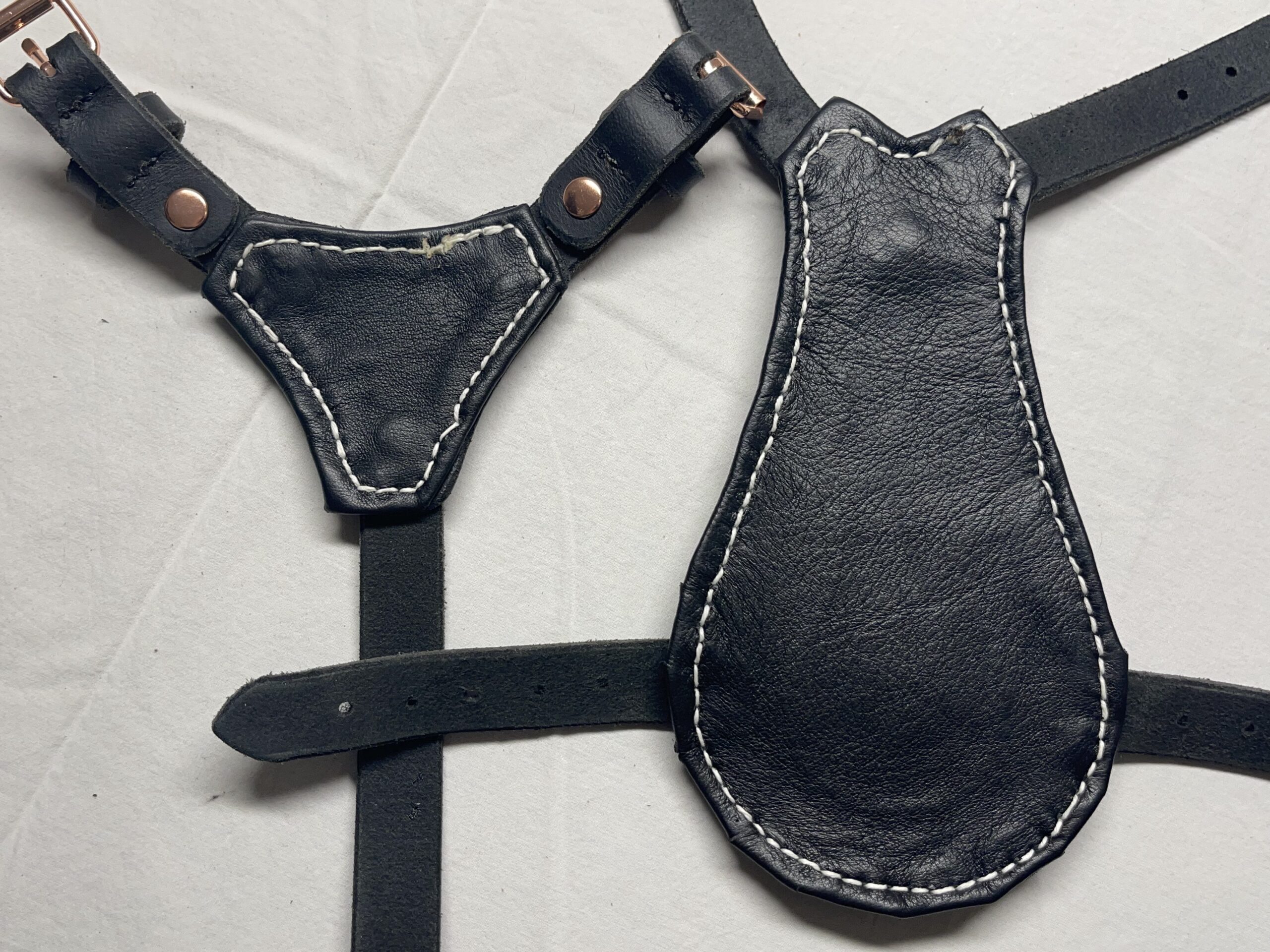 Custom Tailored Leather Dog Harness - Image 2