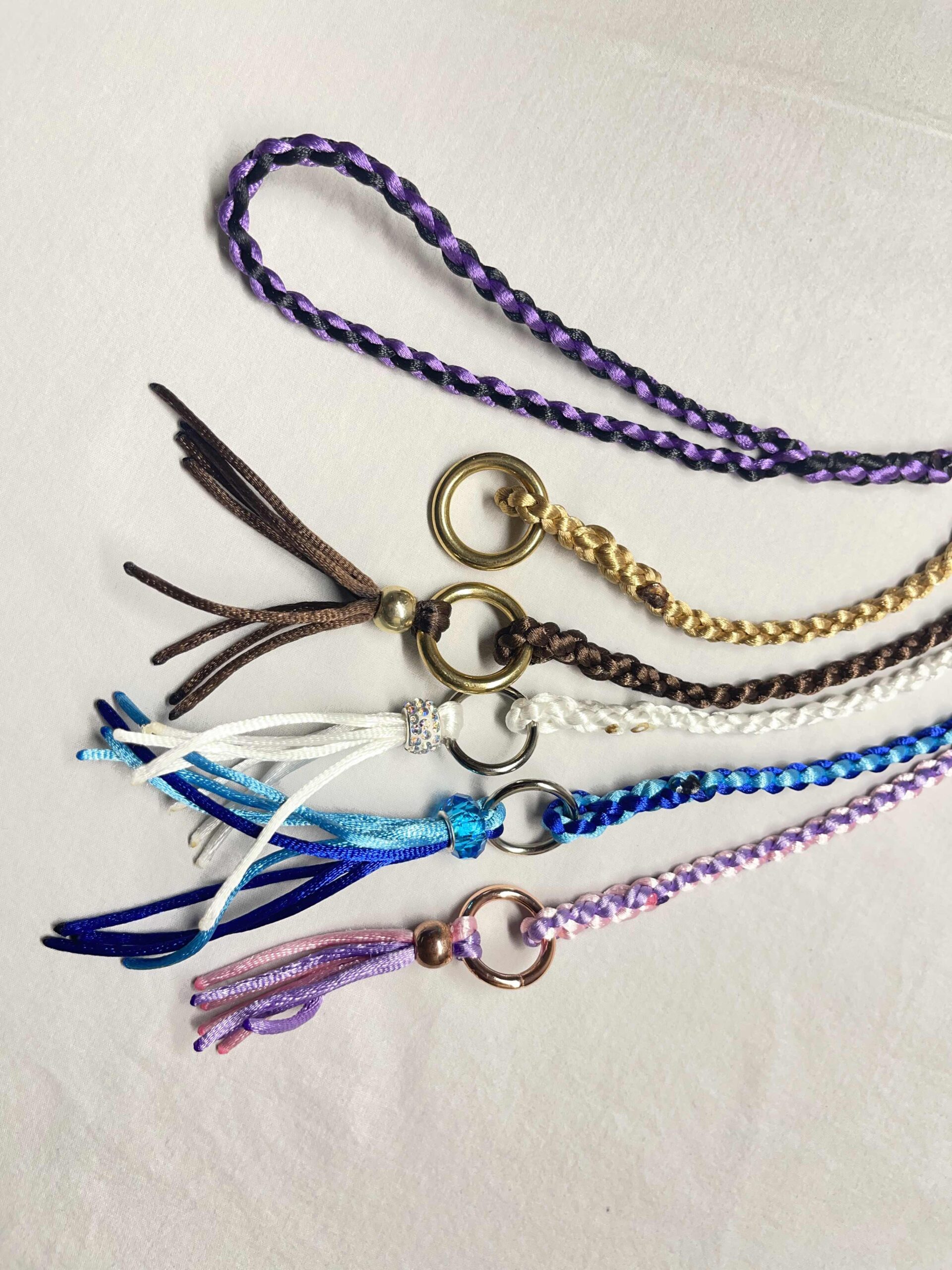 4-Strand Satin Show Leash - Image 7
