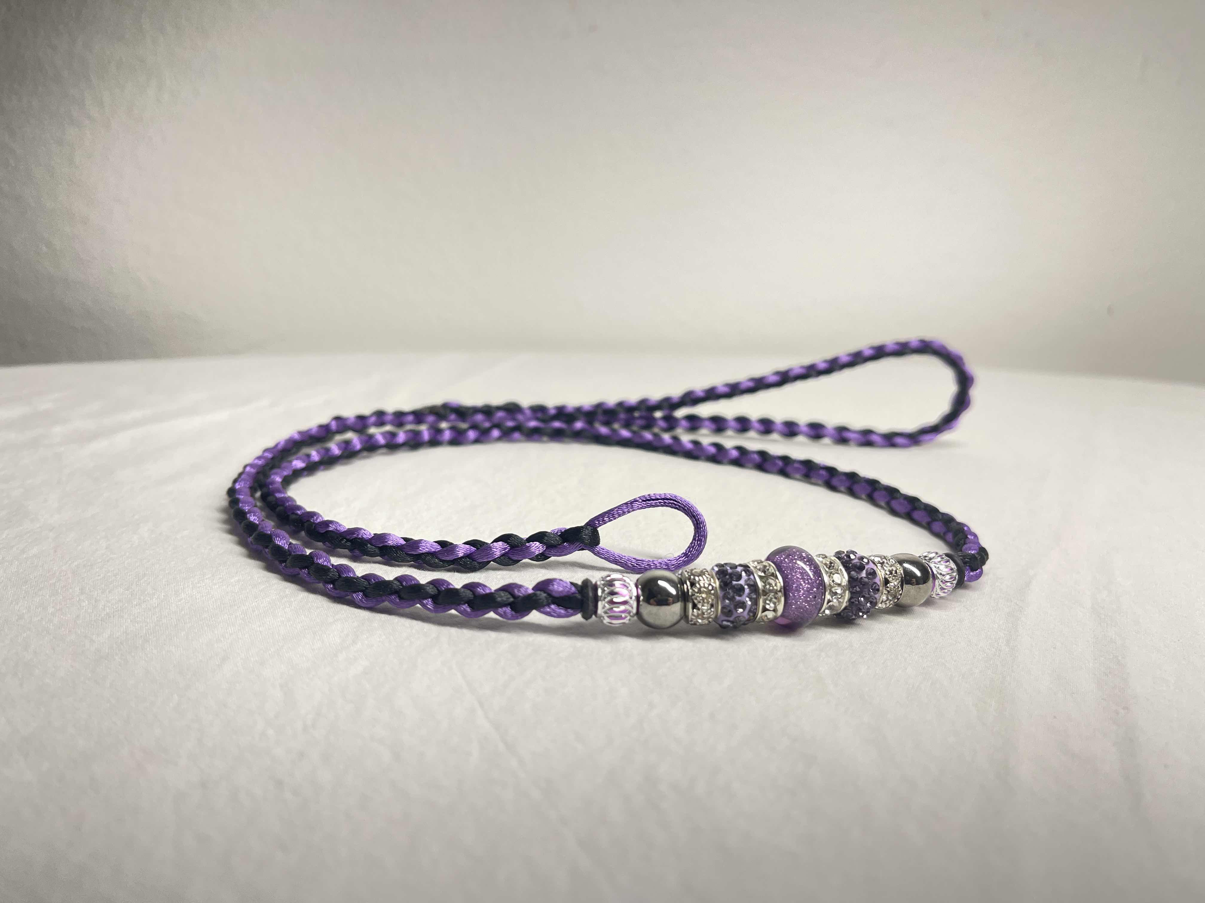 4-Strand Satin Show Leash
