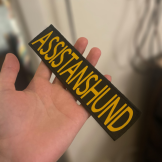 Assistance Dog Patches